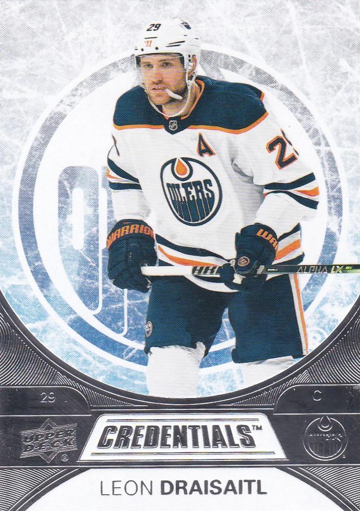 Leon Draisaitl #18 Edmonton Oilers | 2021-22 Upper Deck Credentials