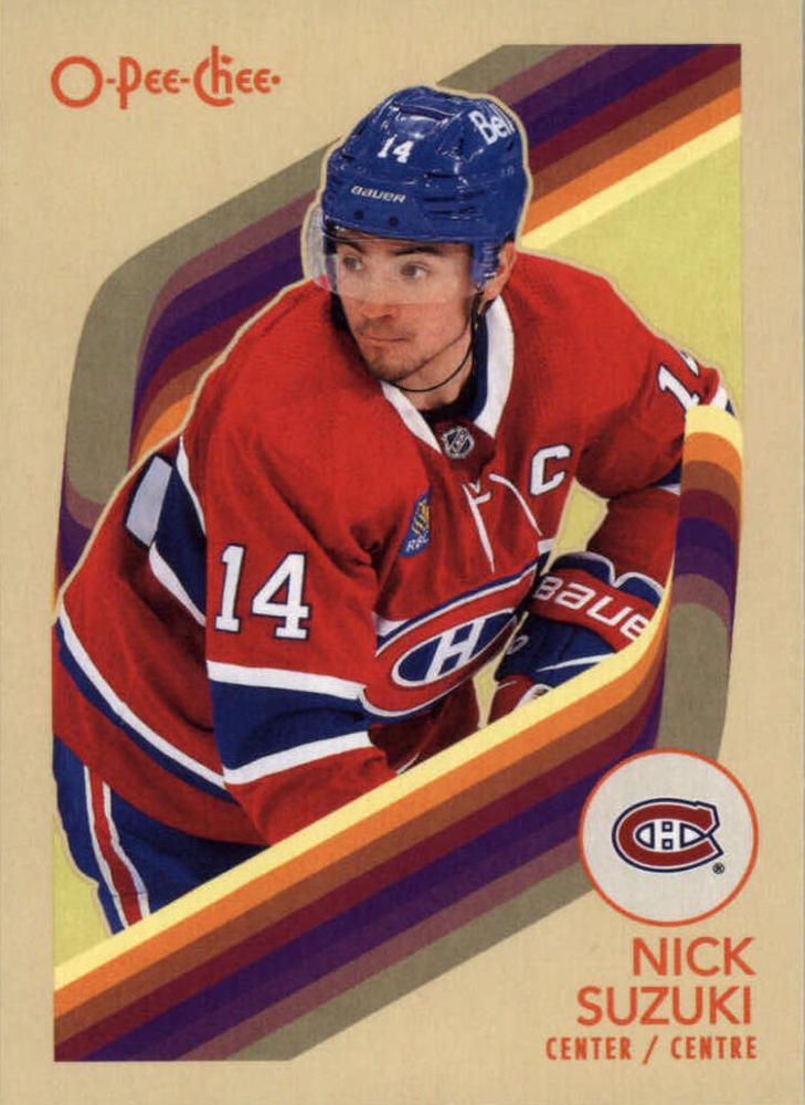 Nick Suzuki #18 Montreal Canadiens | 2023-24 O-Pee-Chee Retro