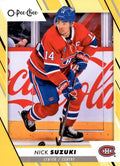 Nick Suzuki #18 Montreal Canadiens | 2023-24 O-Pee-Chee Yellow Border