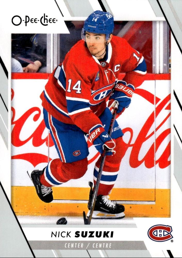 Nick Suzuki #18 Montreal Canadiens | 2023-24 O-Pee-Chee Hockey