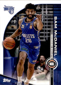 Sam McDaniel #18 Brisbane Bullets | 2023-24 Topps NBL