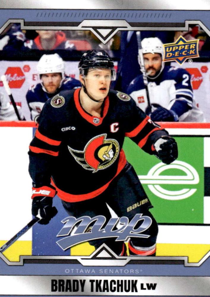 Brady Tkachuk #18 Ottawa Senators | 2024-25 Upper Deck MVP
