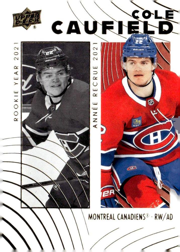 Cole Caufield #18 Montreal Canadiens | 2024-25 Upper Deck Tim Hortons Retrospective Rookies