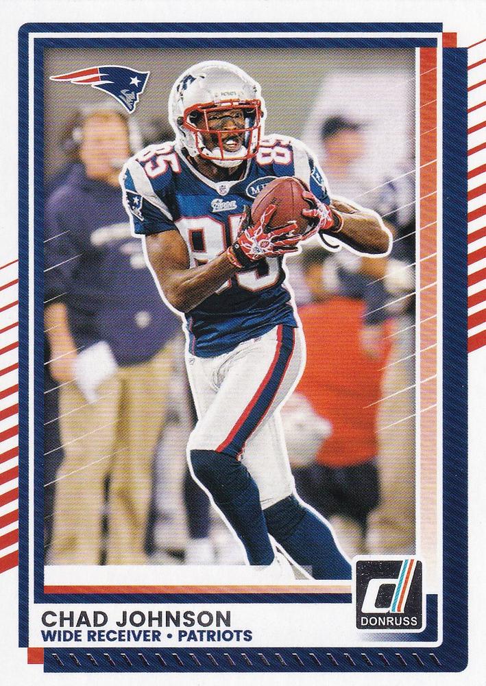 Chad Johnson #18 New England Patriots | 2025 Donruss | NFL Football