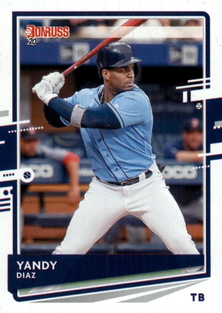 Yandy Diaz #190 Tampa Bay Rays | 2020 Donruss