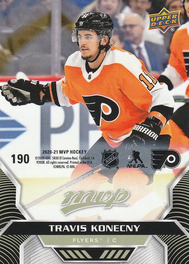 Travis Konecny #190 Philadelphia Flyers | 2020-21 Upper Deck MVP Puzzle Backs