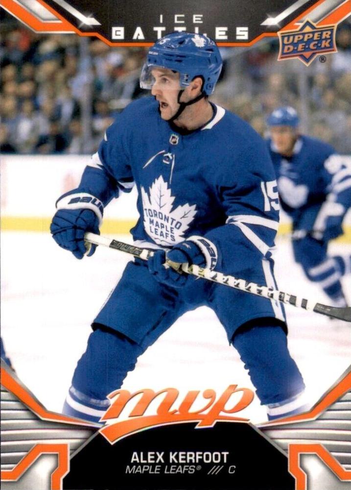 Alex Kerfoot #190 Toronto Maple Leafs | 2022-23 Upper Deck MVP Ice Battles