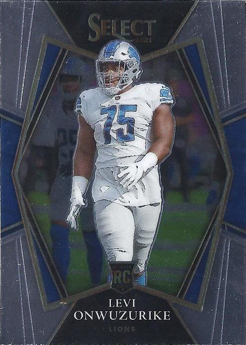 Levi Onwuzurike #190 Detroit Lions | 2021 Panini Select |  | NFL Football