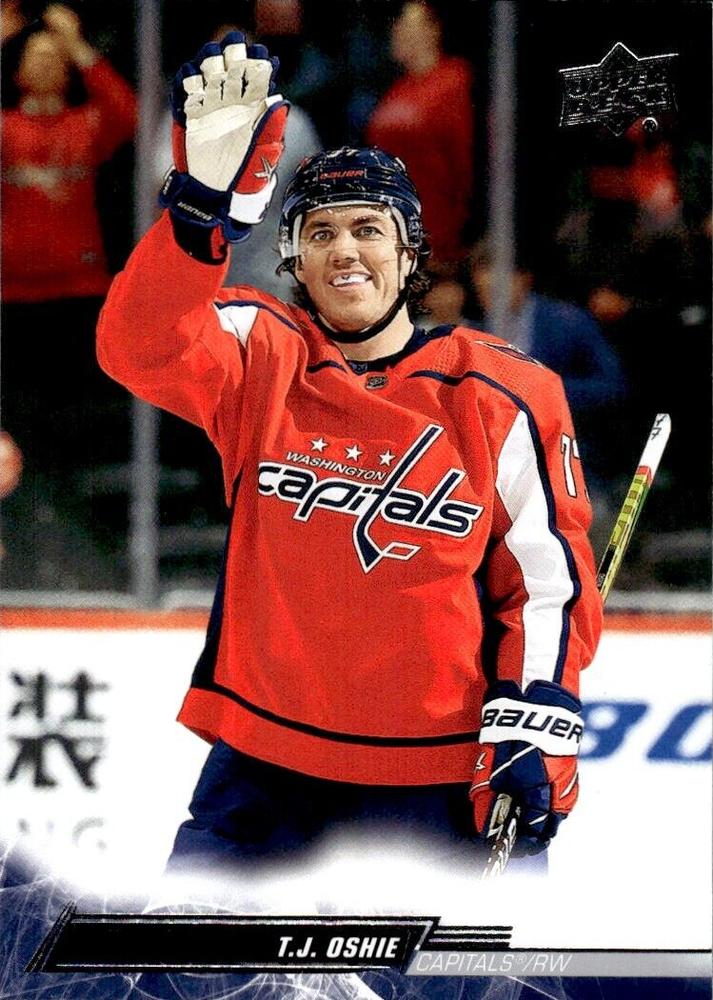 T.J. Oshie #190 Washington Capitals | 2022-23 Upper Deck