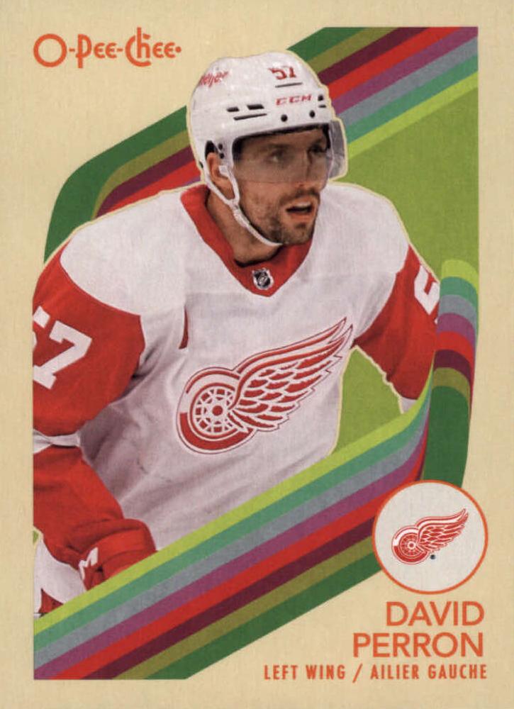 David Perron #190 Detroit Red Wings | 2023-24 O-Pee-Chee Retro