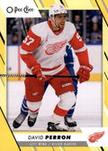 David Perron #190 Detroit Red Wings | 2023-24 O-Pee-Chee Yellow Border