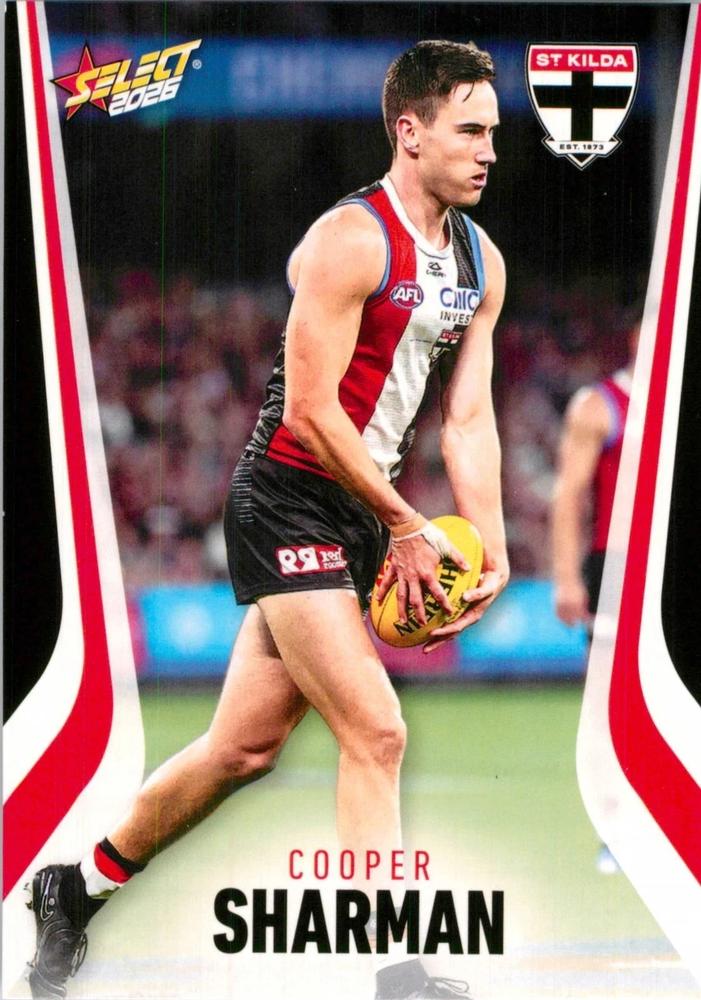 Cooper Sharman #190 St. Kilda Saints | 2026 Select AFL Footy Stars