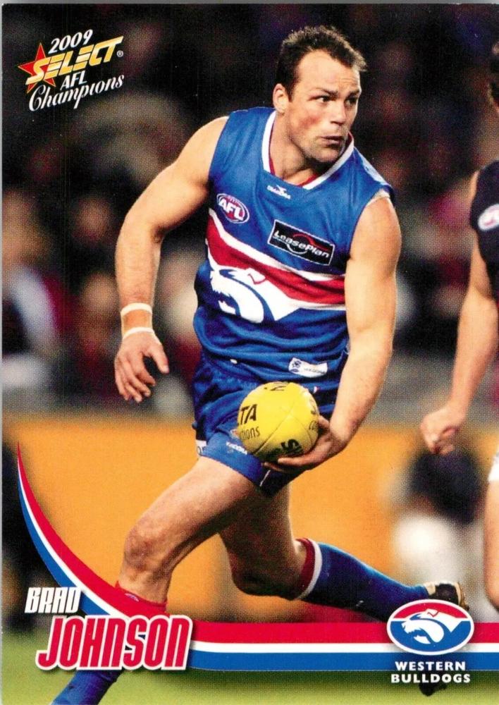 Brad Johnson #191 Western Bulldogs | 2009 Select AFL Champions