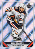 Leon Draisaitl FOIL #191 Edmonton Oilers | 2019-20 Topps NHL Sticker Collection