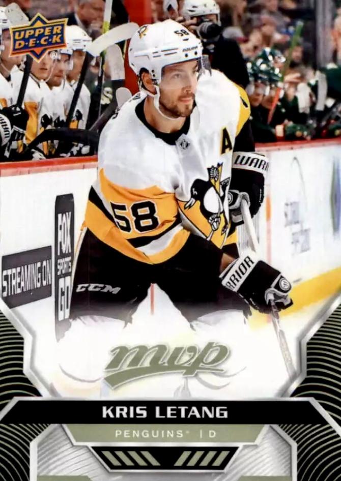 Kris Letang #191 Pittsburgh Penguins | 2020-21 Upper Deck MVP