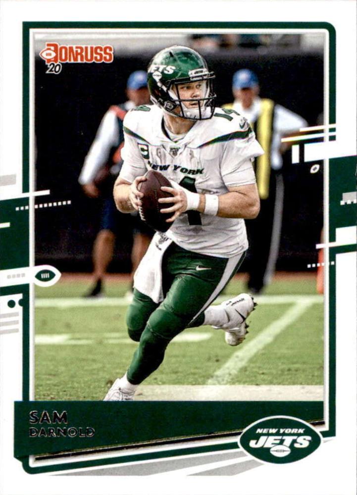 Sam Darnold #191 New York Jets (White jersey) | 2020 Panini Donruss | NFL Football