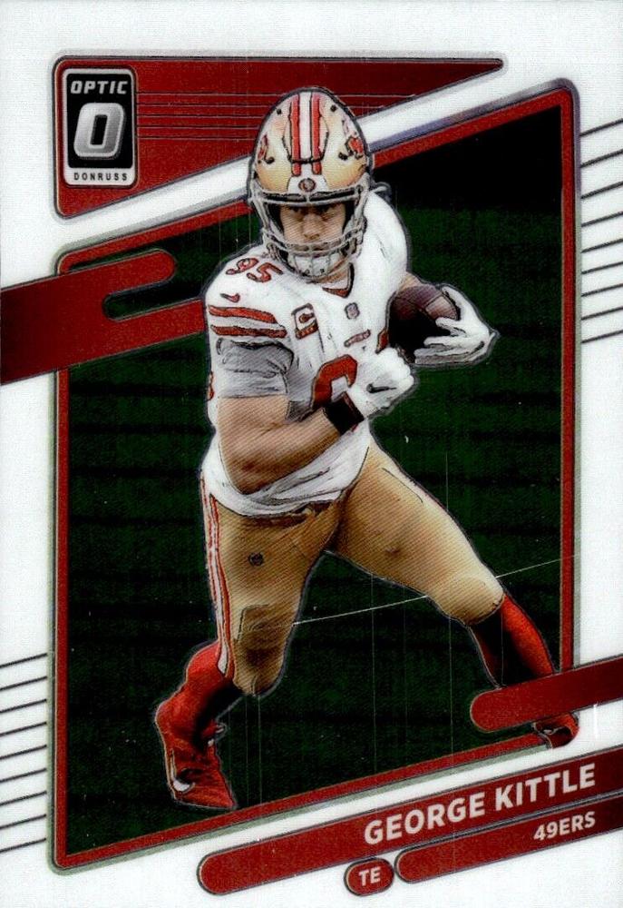 George Kittle #191 San Francisco 49ers | 2021 Donruss Optic | NFL Football