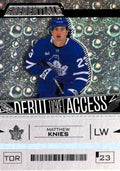 Matthew Knies #191 Toronto Maple Leafs | 2023-24 Upper Deck Credentials
