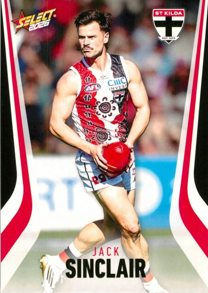 Jack Sinclair #191 St. Kilda Saints | 2026 Select AFL Footy Stars
