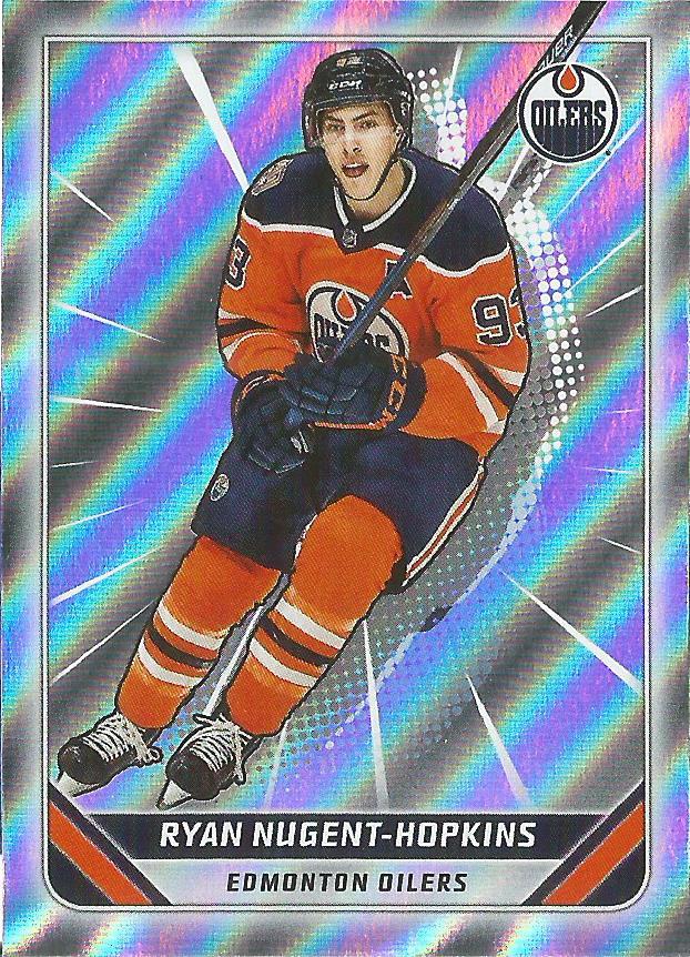 Ryan Nugent-Hopkins FOIL #192 | 2019-20 Topps NHL Sticker Collection