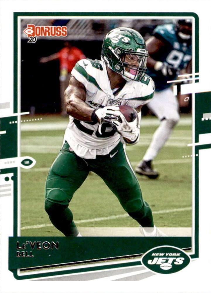 Le'Veon Bell #192 New York Jets (White jersey) | 2020 Panini Donruss | NFL Football