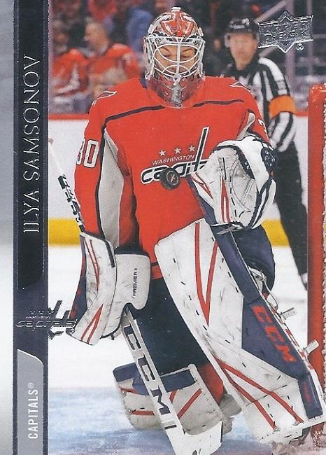 Ilya Samsonov #192 Washington Capitals | 2020-21 Upper Deck