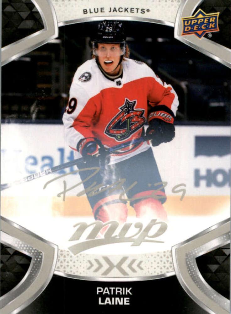 Patrik Laine #192 Columbus Blue Jackets | 2021-22 Upper Deck MVP Silver Script