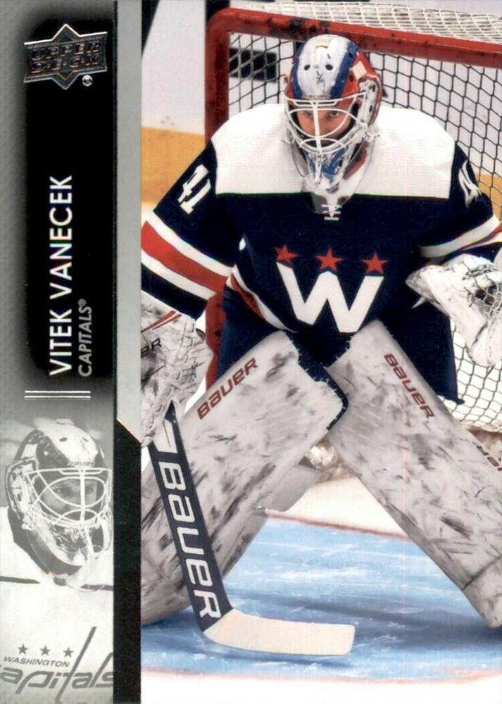 Vitek Vanecek #192 Washington Capitals | 2021-22 Upper Deck