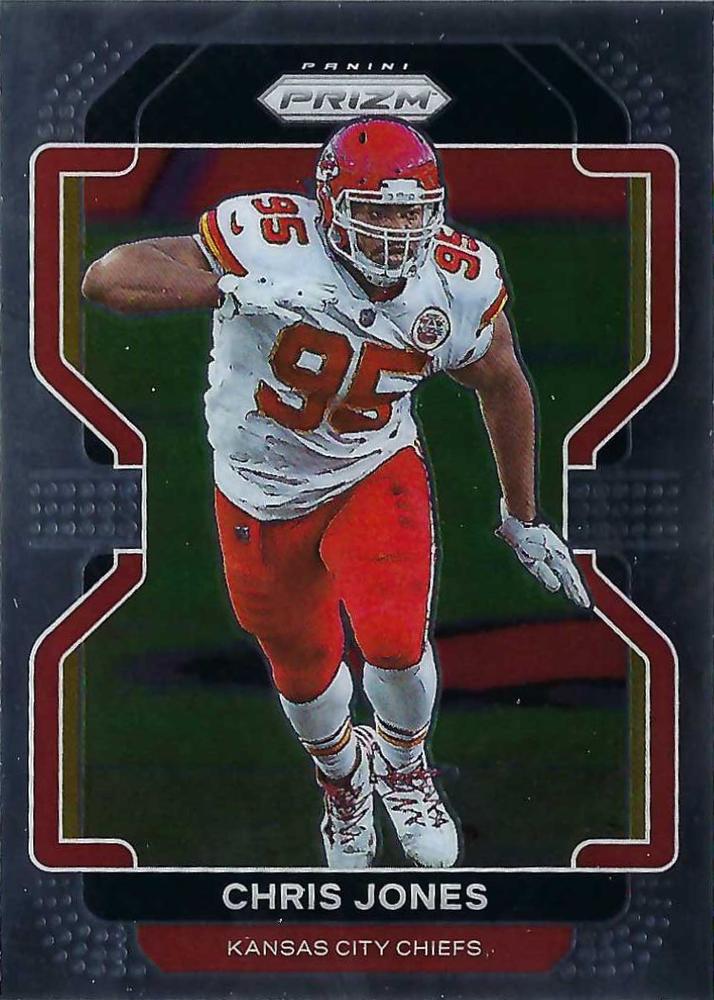 Chris Jones #192 Kansas City Chiefs | 2021 Panini Prizm | NFL Football