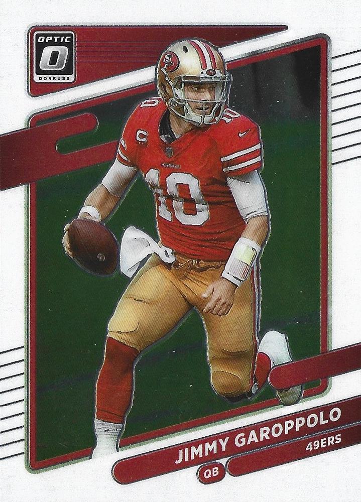 Jimmy Garoppolo #192 San Francisco 49ers | 2021 Donruss Optic | NFL Football