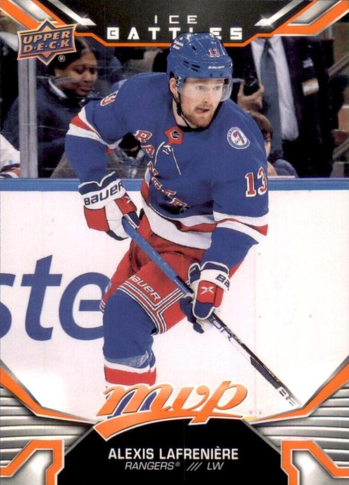 Alexis Lafreniere #192 New York Rangers | 2022-23 Upper Deck MVP Ice Battles