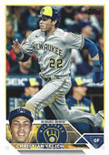 Christian Yelich #192 Milwaukee Brewers | 2023 Topps