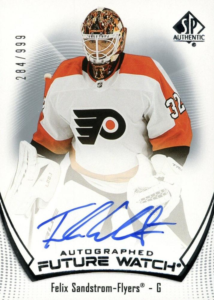 Felix Sandstrom #192 Philadelphia Flyers | 2021-22 SP Authentic