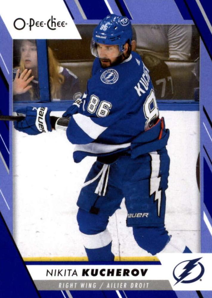 Nikita Kucherov #192 Tampa Bay Lightning | 2023-24 O-Pee-Chee Blue Border