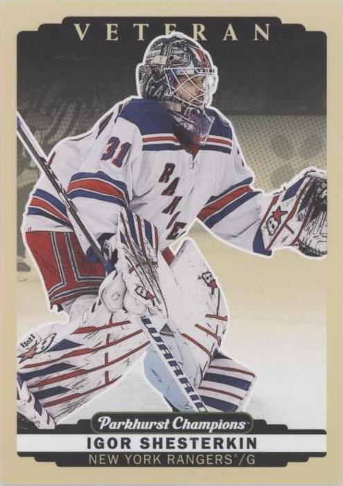 Igor Shesterkin #192 New York Rangers (Photo Variation) | 2022-23 Parkhurst Champions