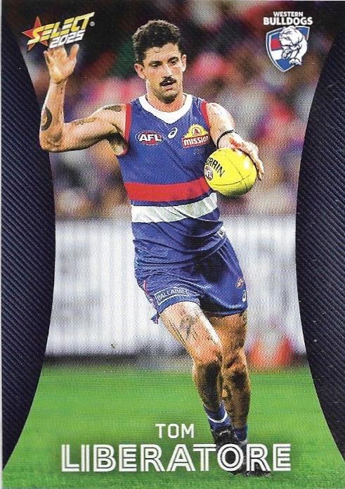 Tom Liberatore #192 Western Bulldogs | 2025 Select AFL Footy Stars