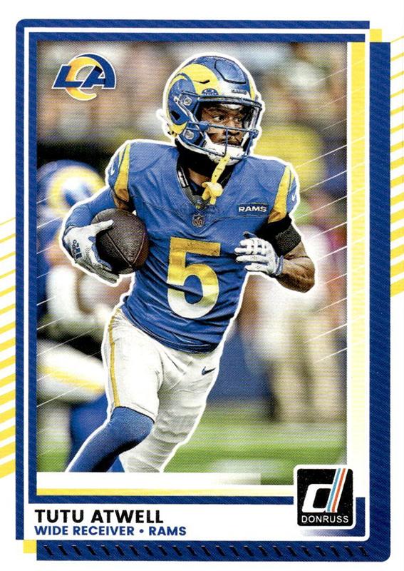 Tutu Atwell #192 Los Angeles Rams | 2025 Donruss | NFL Football
