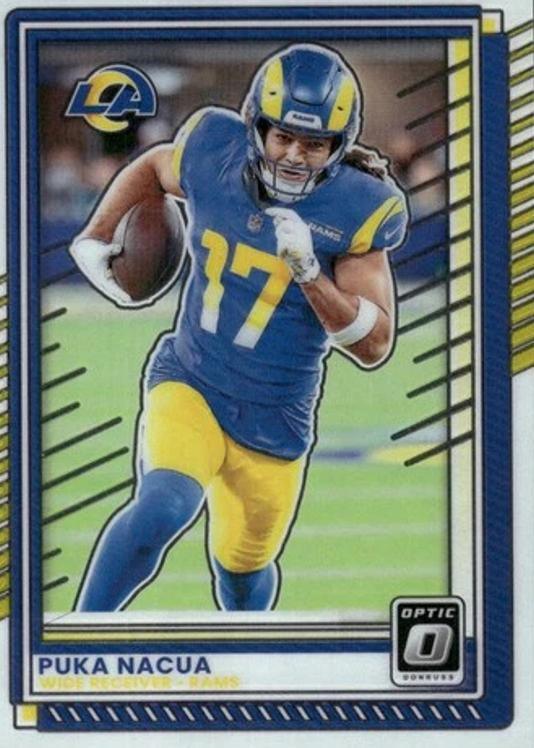 Puka Nacua #192 Los Angeles Rams | 2025 Donruss Optic | NFL Football