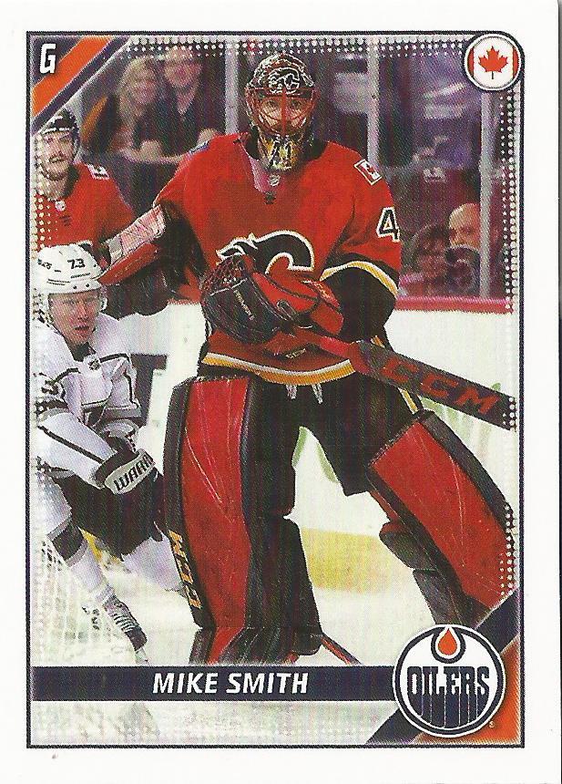 Mike Smith #193 Edmonton Oilers | 2019-20 Topps NHL Sticker Collection