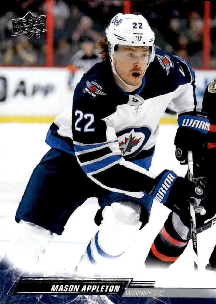 Mason Appleton #193 Winnipeg Jets | 2022-23 Upper Deck