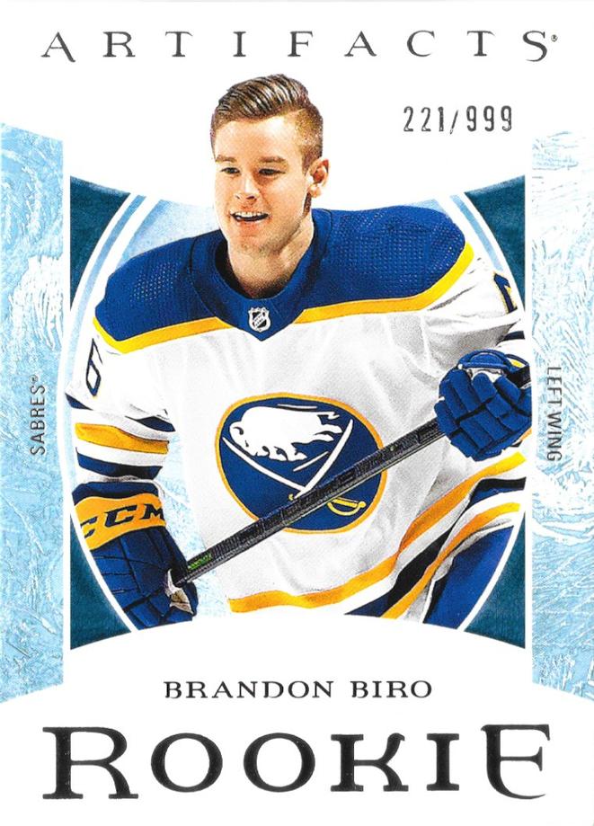 Brandon Biro #193 Buffalo Sabres | 2022-23 Upper Deck Artifacts
