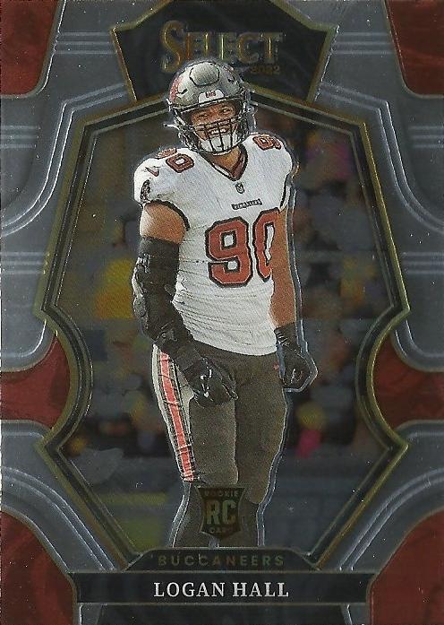 Logan Hall #193 Tampa Bay Buccaneers | 2022 Panini Select | NFL Football