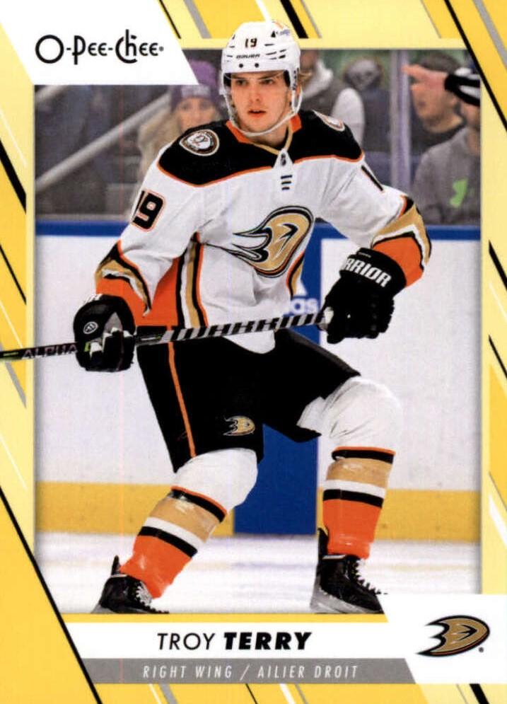 Troy Terry #193 Anaheim Ducks | 2023-24 O-Pee-Chee Yellow Border