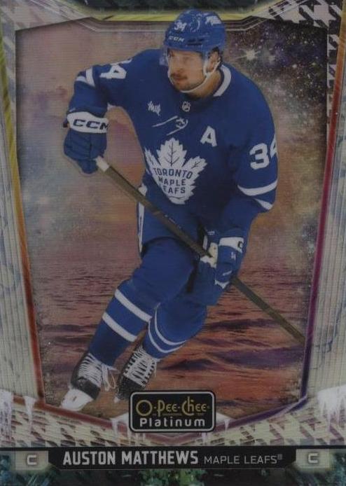 Auston Matthews #193 Toronto Maple Leafs | 2024-25 O-Pee-Chee Platinum