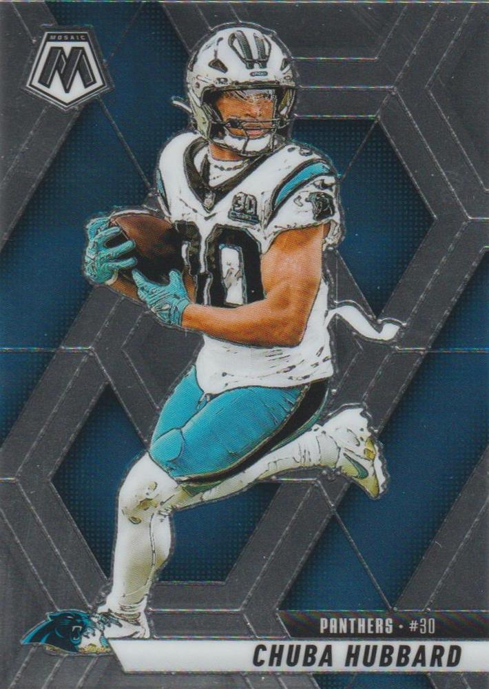 Chuba Hubbard #193 Carolina Panthers | 2025 Panini Mosaic | NFL Football
