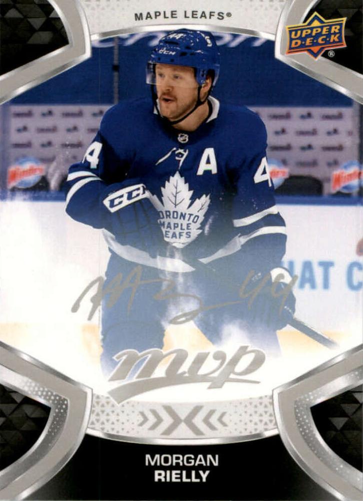 Morgan Rielly #194 Toronto Maple Leafs | 2021-22 Upper Deck MVP Silver Script