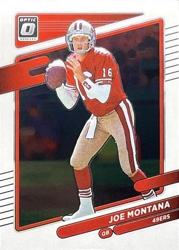 Joe Montana #194 San Francisco 49ers | 2021 Donruss Optic | NFL Football