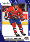 Christian Dvorak #194 Montreal Canadiens | 2023-24 O-Pee-Chee Blue Border