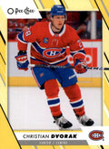 Christian Dvorak #194 Montreal Canadiens | 2023-24 O-Pee-Chee Yellow Border