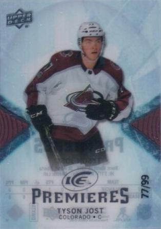 Tyson Jost #195 Colorado Avalanche | 2017-18 Upper Deck Ice